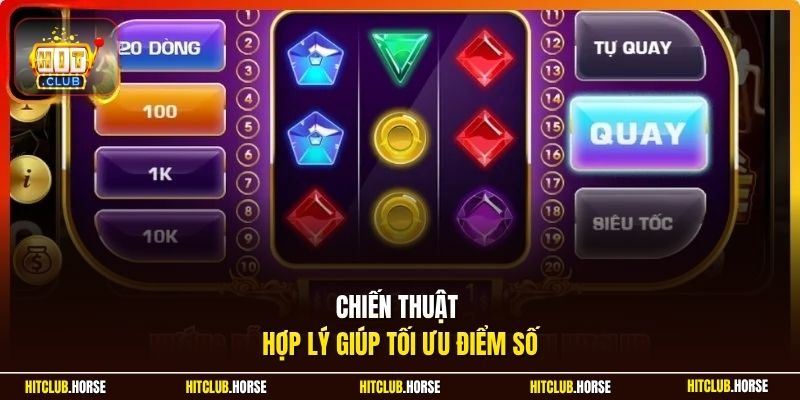 Chiến thuật hợp lý giúp tối ưu điểm số